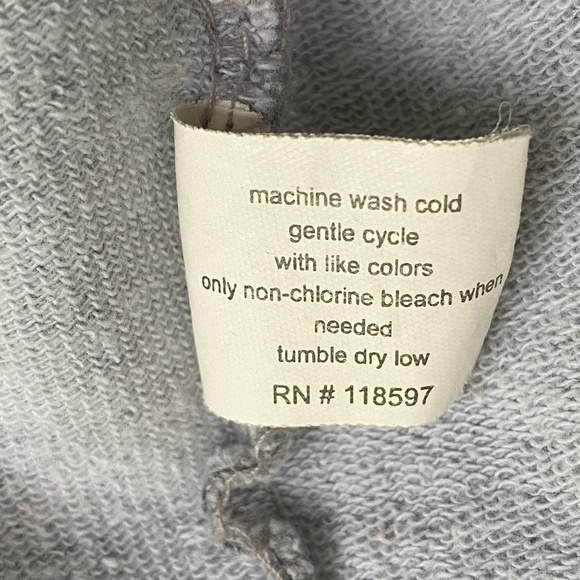 The Limited Gray Hoodie Sweatshirt Size LARGE - Picture 7 of 7